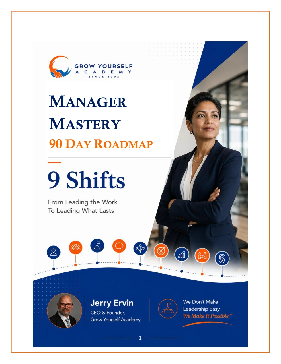 Approved Manager Mastery 90 Day Roadmap cover